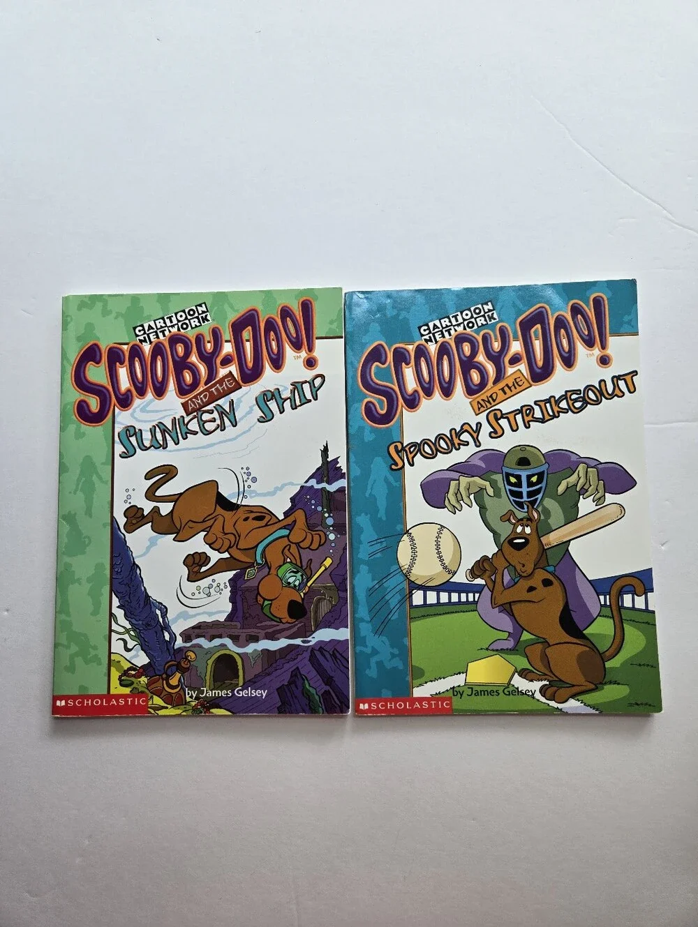 Scooby-Doo! Mysteries Kids Chapter Books James Gelsey Cartoon Network Set of 3